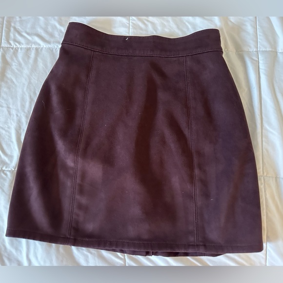 Maurice’s Faux Suede Button Down High Rise Skirt - Picture 6 of 10